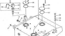 Крышка 427-04-11290  Komatsu