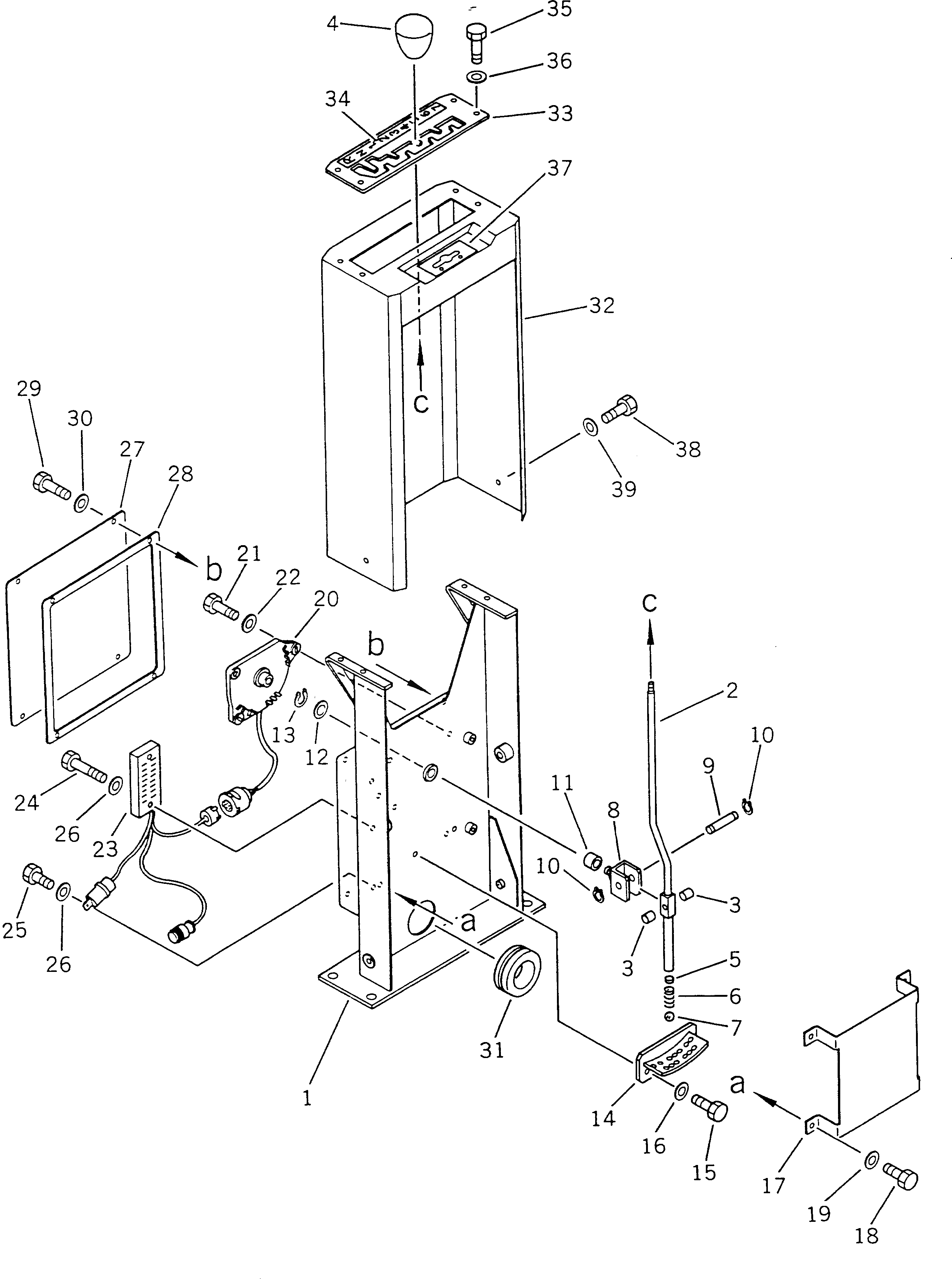 Крышка 569-43-36110  Komatsu