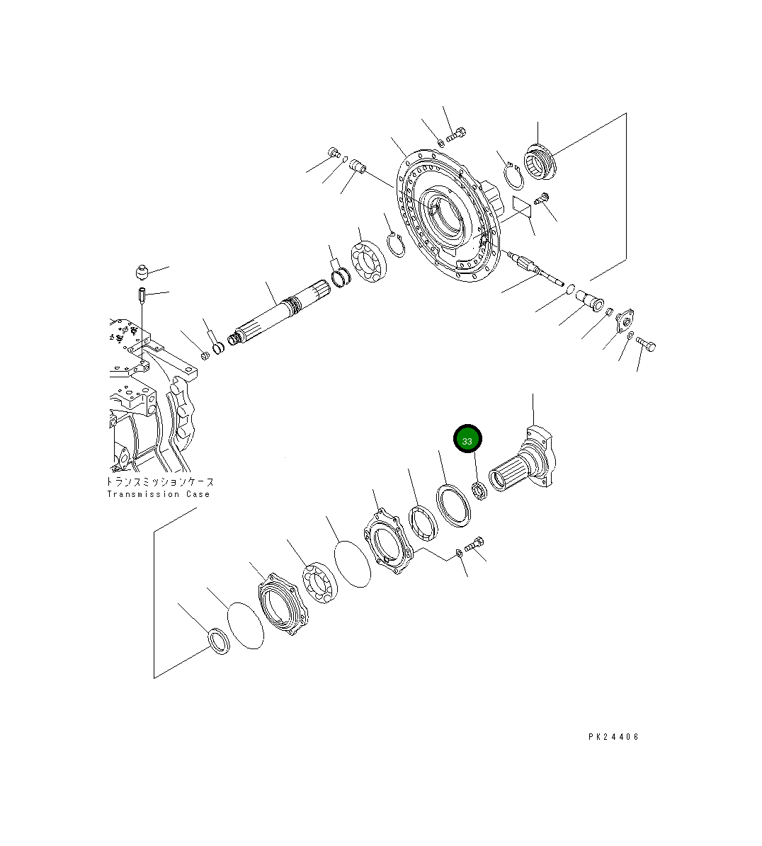 Подшипник 567-15-49410 Komatsu