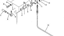Кронштейн 145-43-41360 Komatsu
