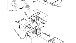 Крышка 1 11310-03890 Komatsu