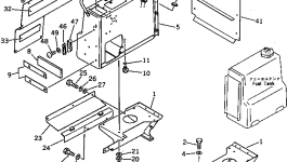 Лист 103-A62-1890 Komatsu