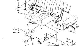 Страховочный ремень (кроме Японии) 135-57-32410 Komatsu