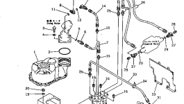 Трубка 208-62-17730 Komatsu