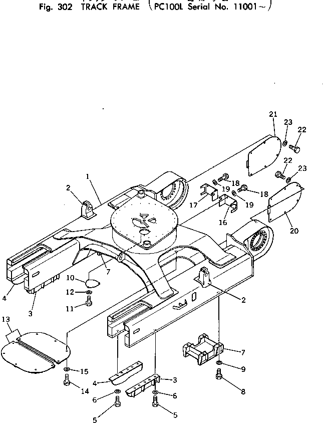 Крышка 204-30-21370 Komatsu
