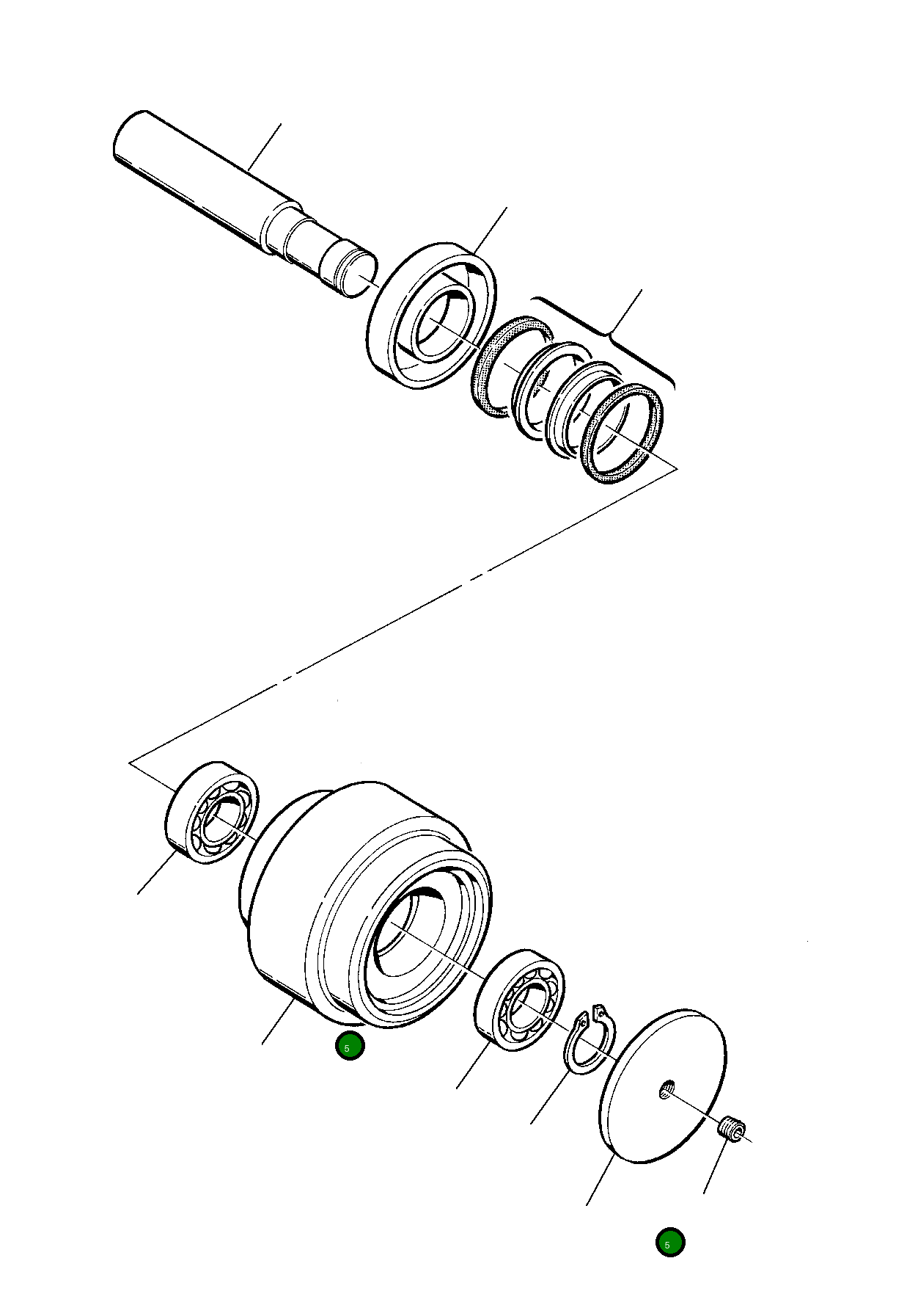 Подшипник 22E-30-11671 Komatsu