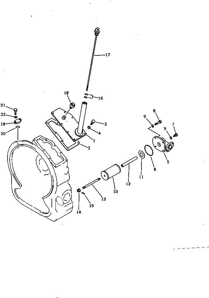 Крышка 144-10-12510 Komatsu