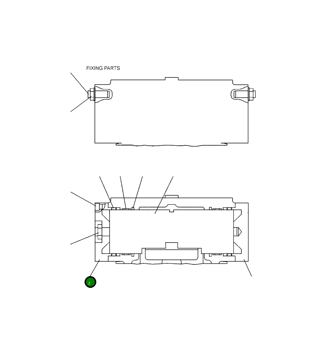 Крышка UC10201074541  Komatsu