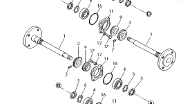 Подшипник YM24101-063084 Komatsu