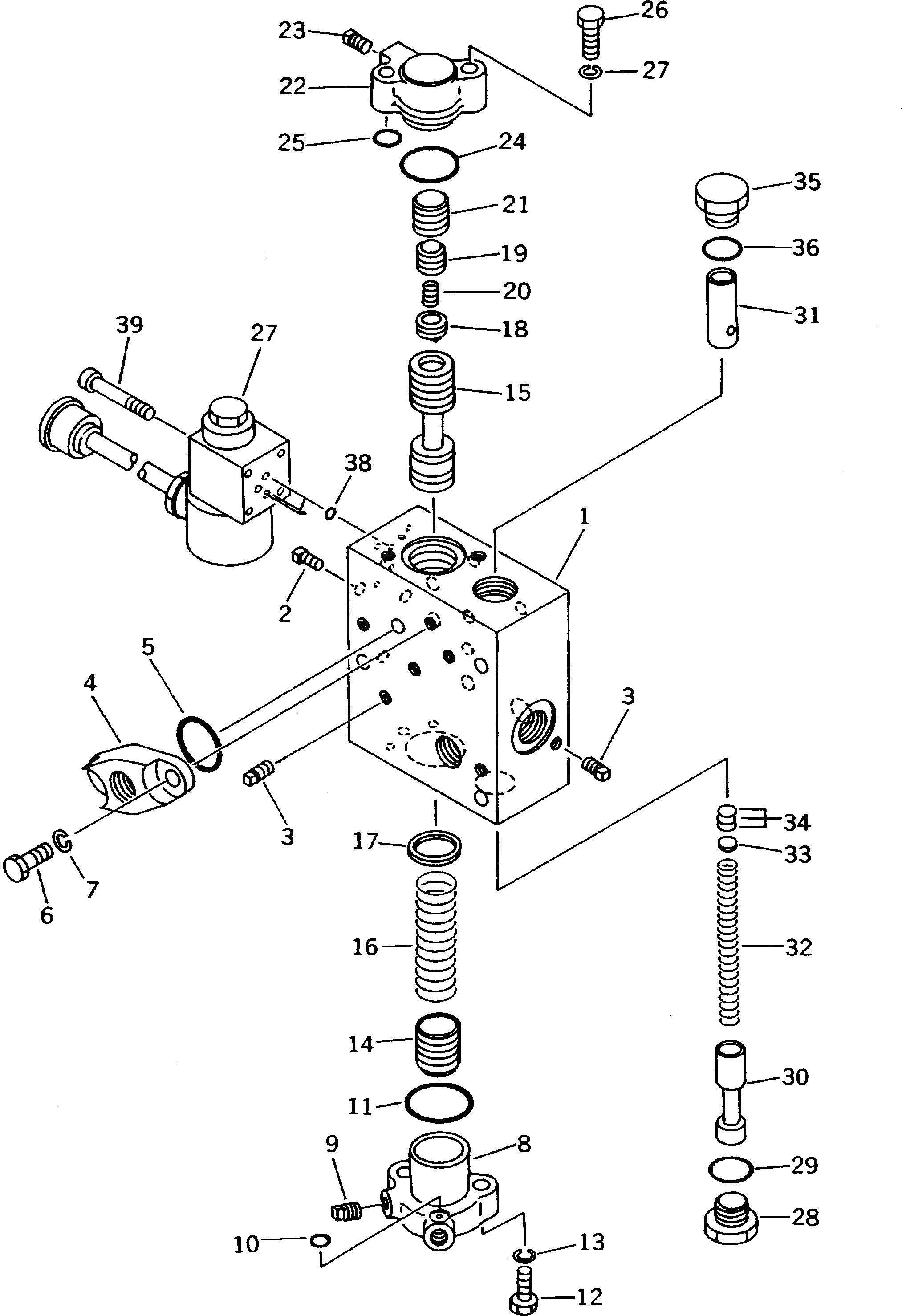 Крышка 711-28-46780  Komatsu
