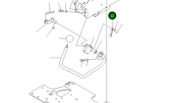 Рычаг 20Y-43-23410 Komatsu