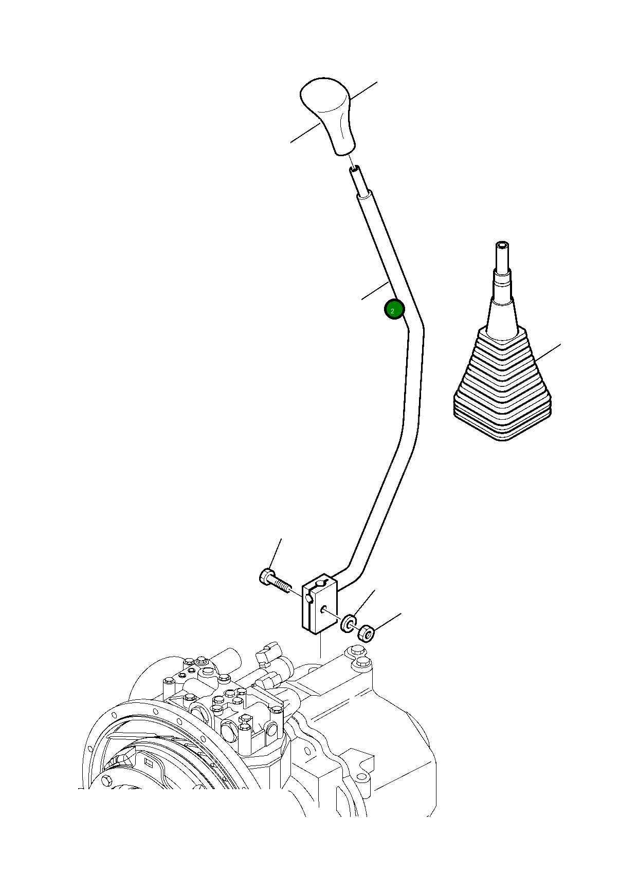 Рычаг 42N-43-11812 Komatsu