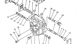 Крышка 706-75-74311  Komatsu
