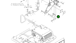 Крышка D4240-01871 Komatsu