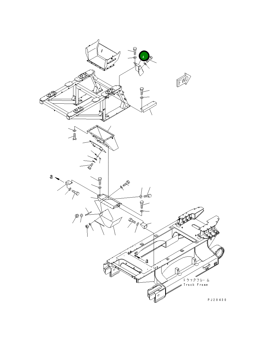 Крышка 8242-54-2730  Komatsu