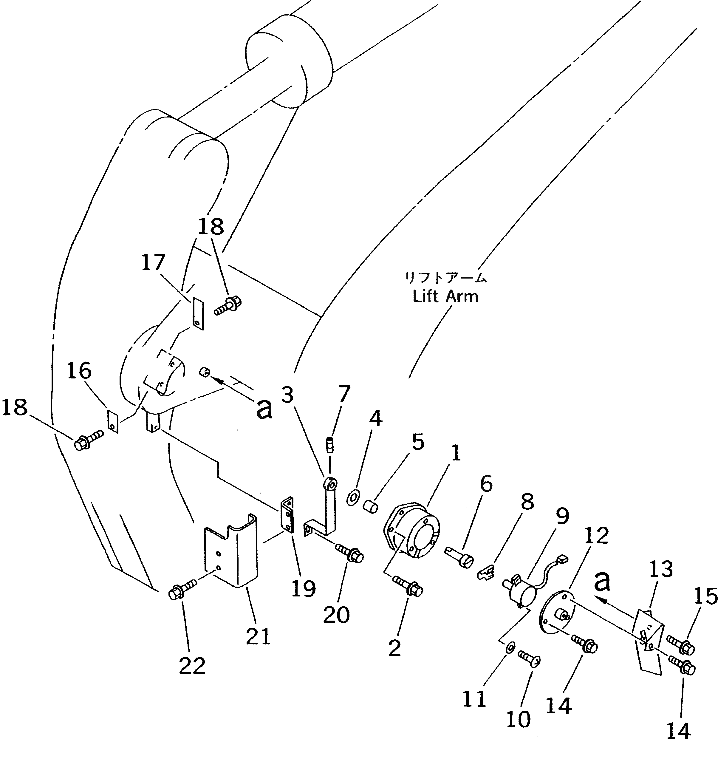 Крышка 424-S30-2140  Komatsu
