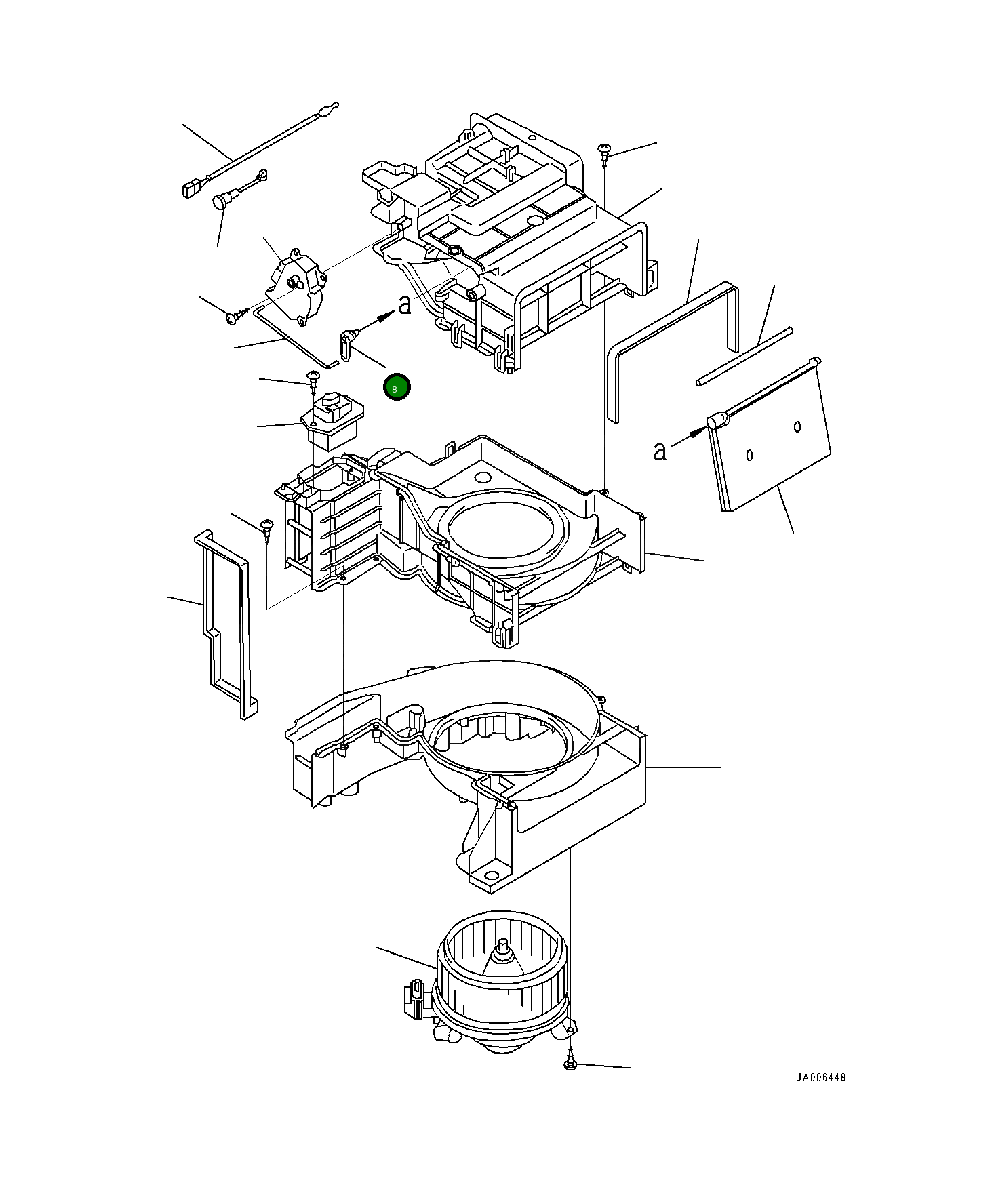 Рычаг ND1167826720 Komatsu