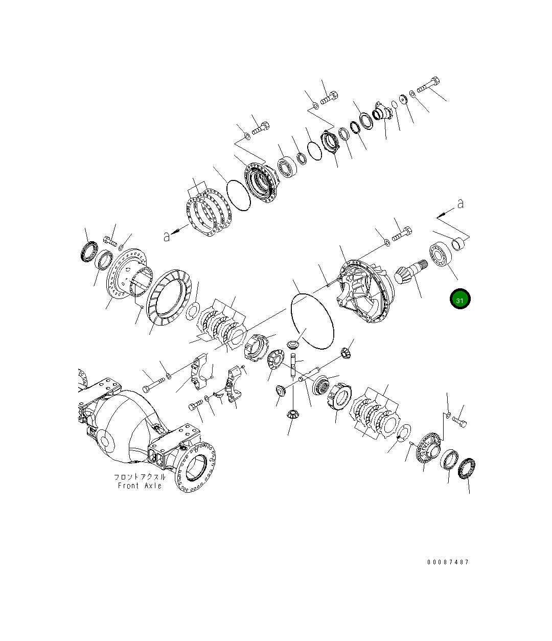 Подшипник 428-22-11810 Komatsu