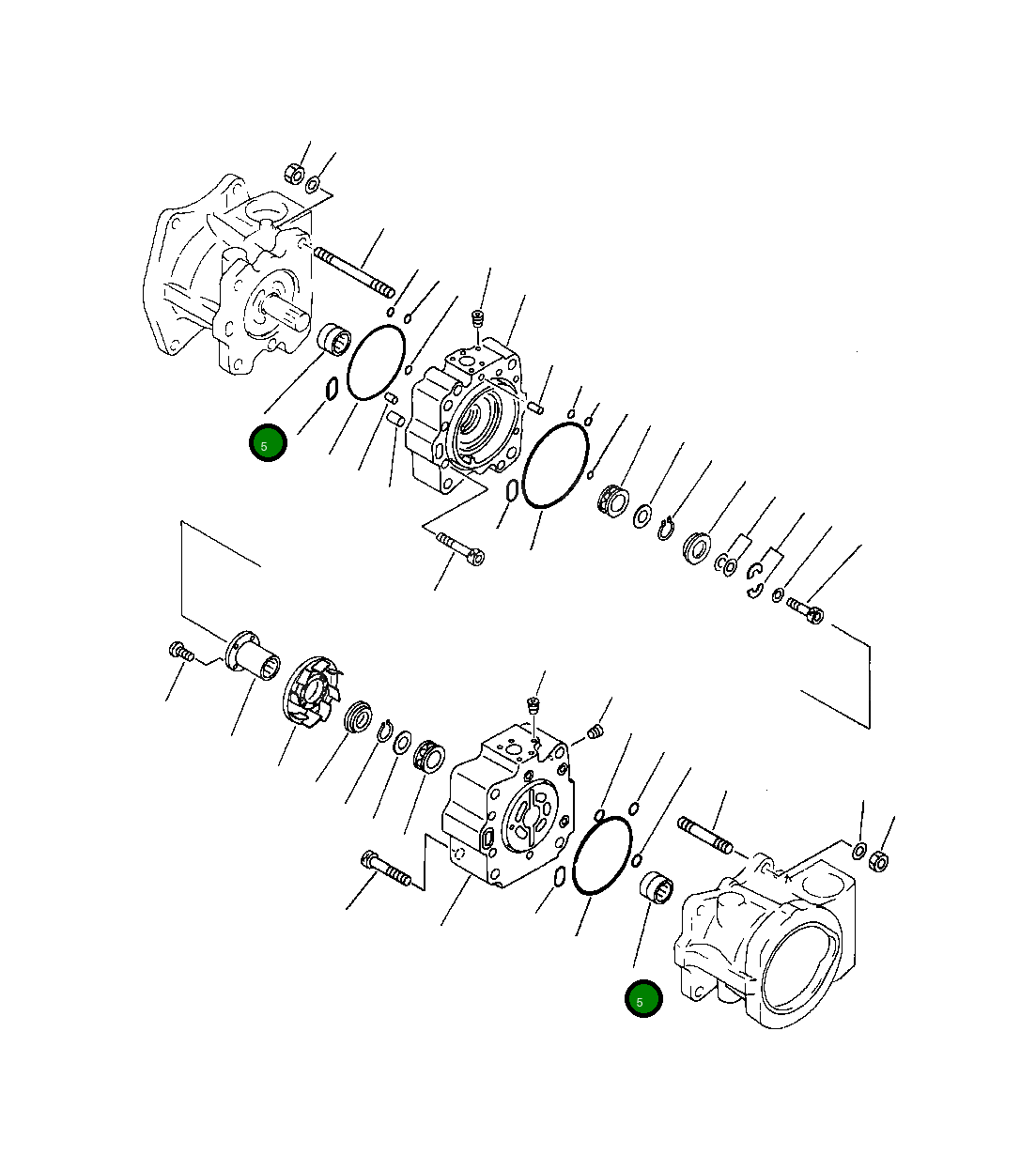 Подшипник 708-25-12740 Komatsu