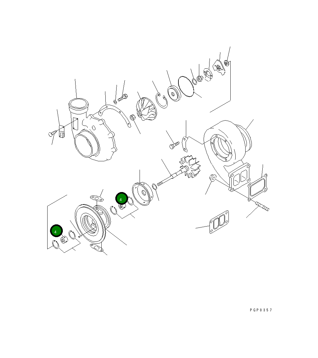 Подшипник CU3504413 Komatsu