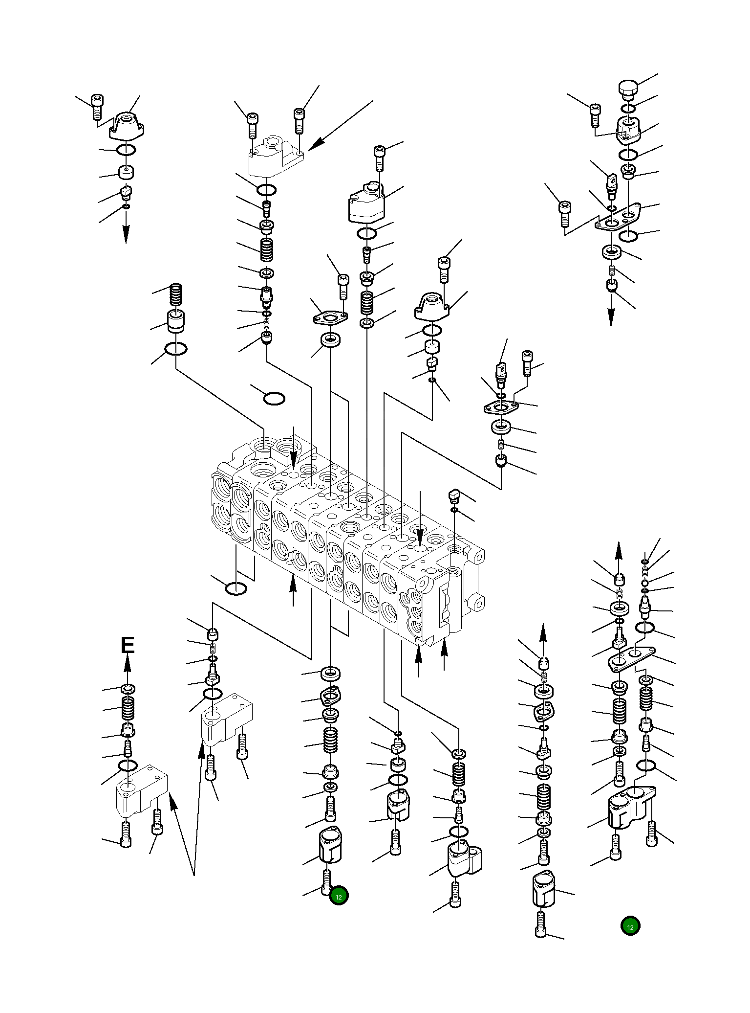 Крышка 890001593 Komatsu