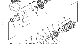 Крышка 419-15-13720  Komatsu