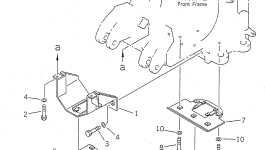 Крышка 41L-971-1120  Komatsu