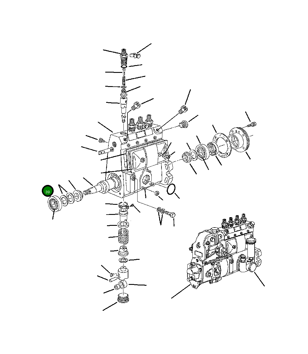 Подшипник YMX01663-02030 Komatsu
