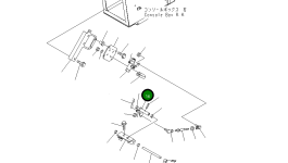 Рычаг 418-43-28160 Komatsu
