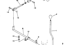 Рычаг 20D-43-13660 Komatsu