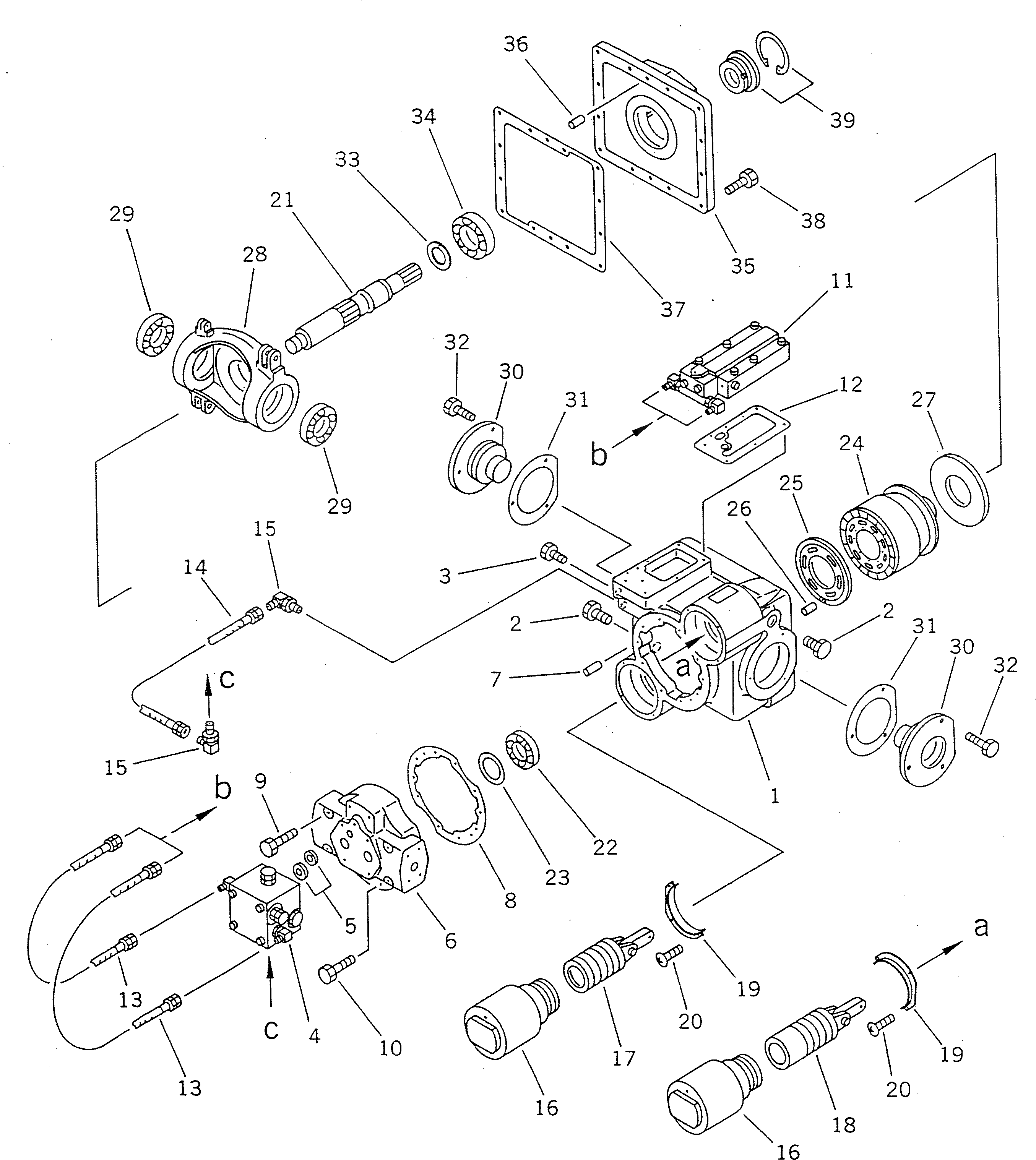 Крышка 262-61-25160 Komatsu