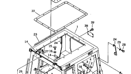 Крышка 120-Y79-4220 Komatsu