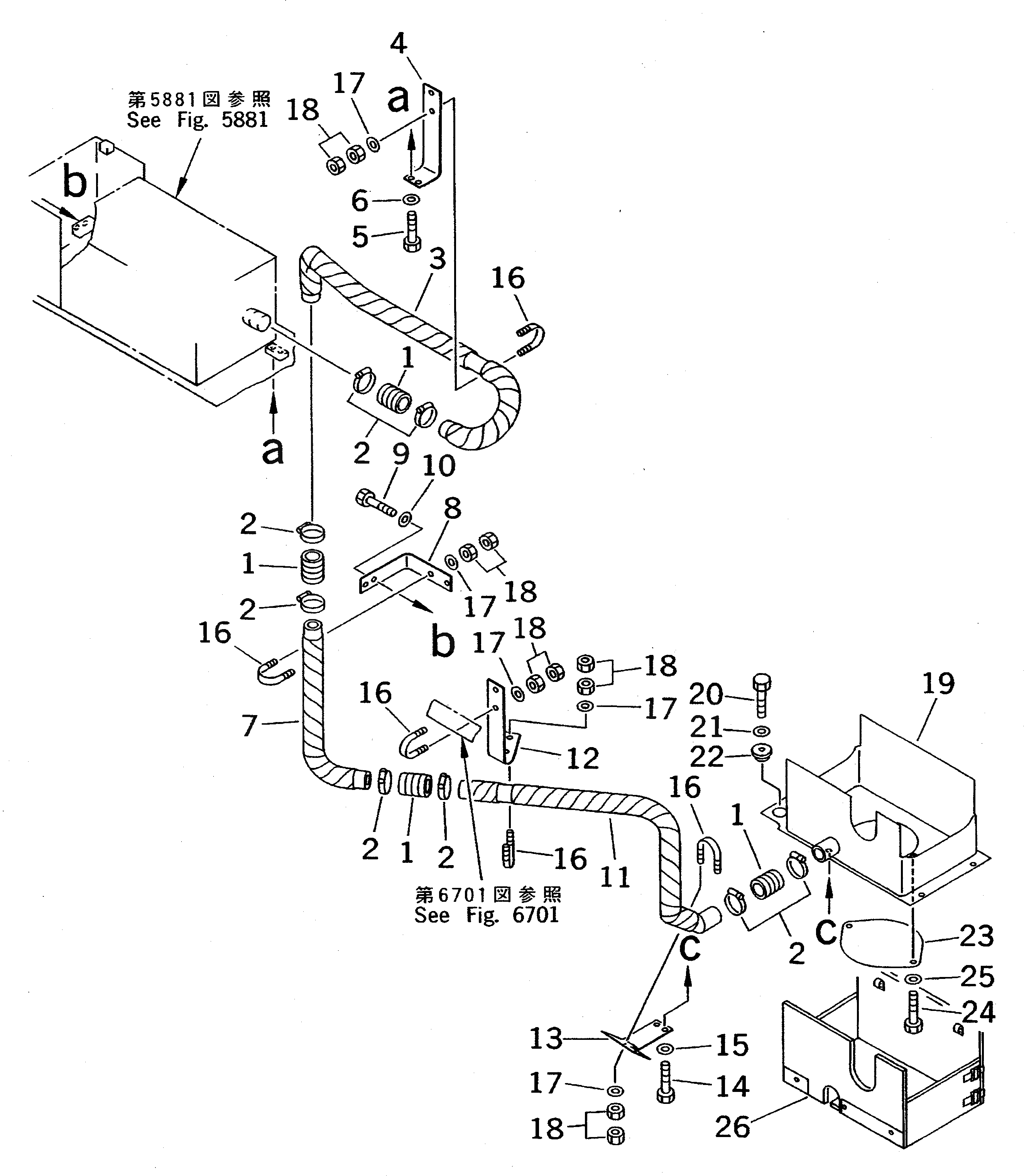 Крышка 207-01-51220 Komatsu