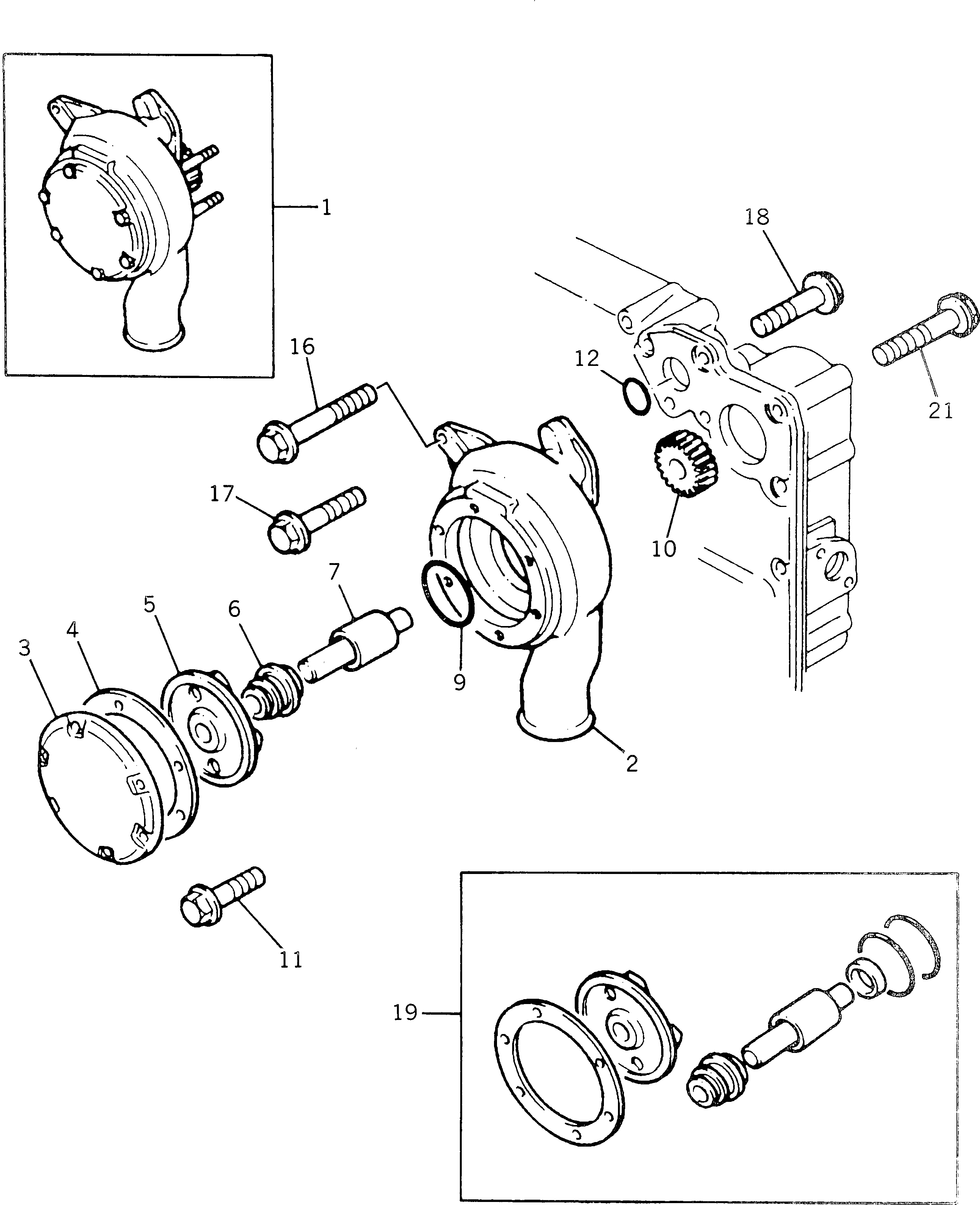 Крышка PK3753R091 Komatsu