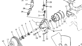 Крышка 6138-61-1120  Komatsu