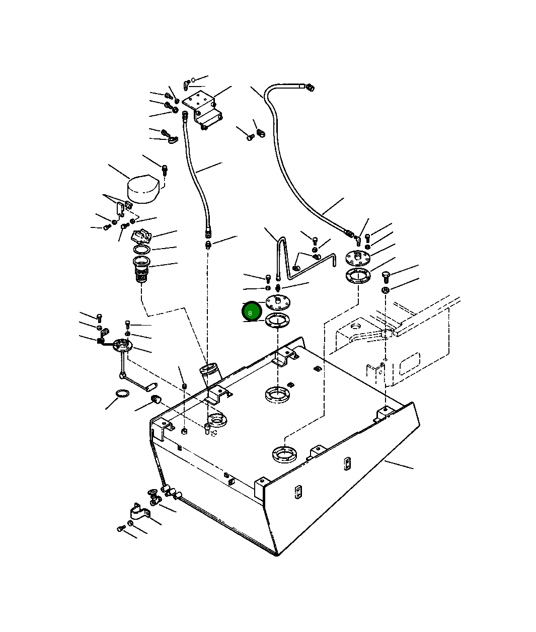 Крышка 426-04-11141  Komatsu