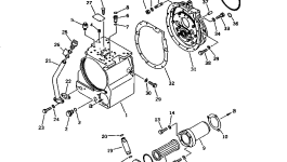 Корпус 104-15-21710 Komatsu