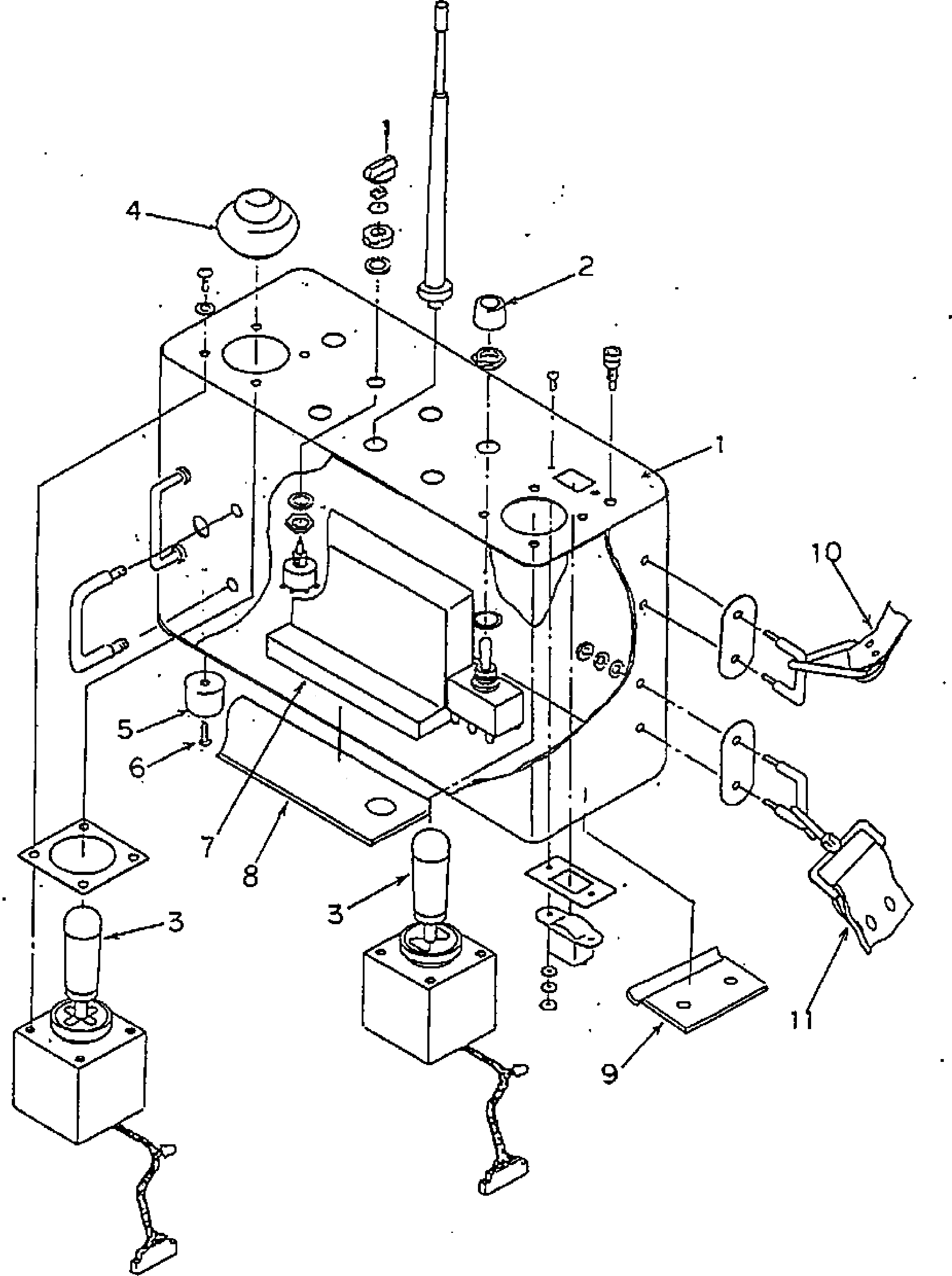 Крышка 7809-04-1650  Komatsu