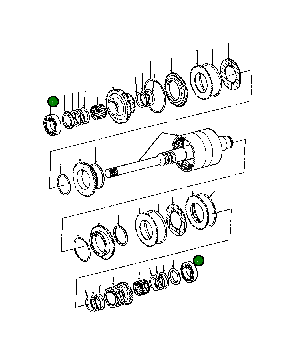 Подшипник 937 076 C91 Komatsu