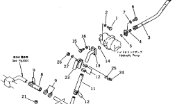 Трубка 22S-62-14330 Komatsu