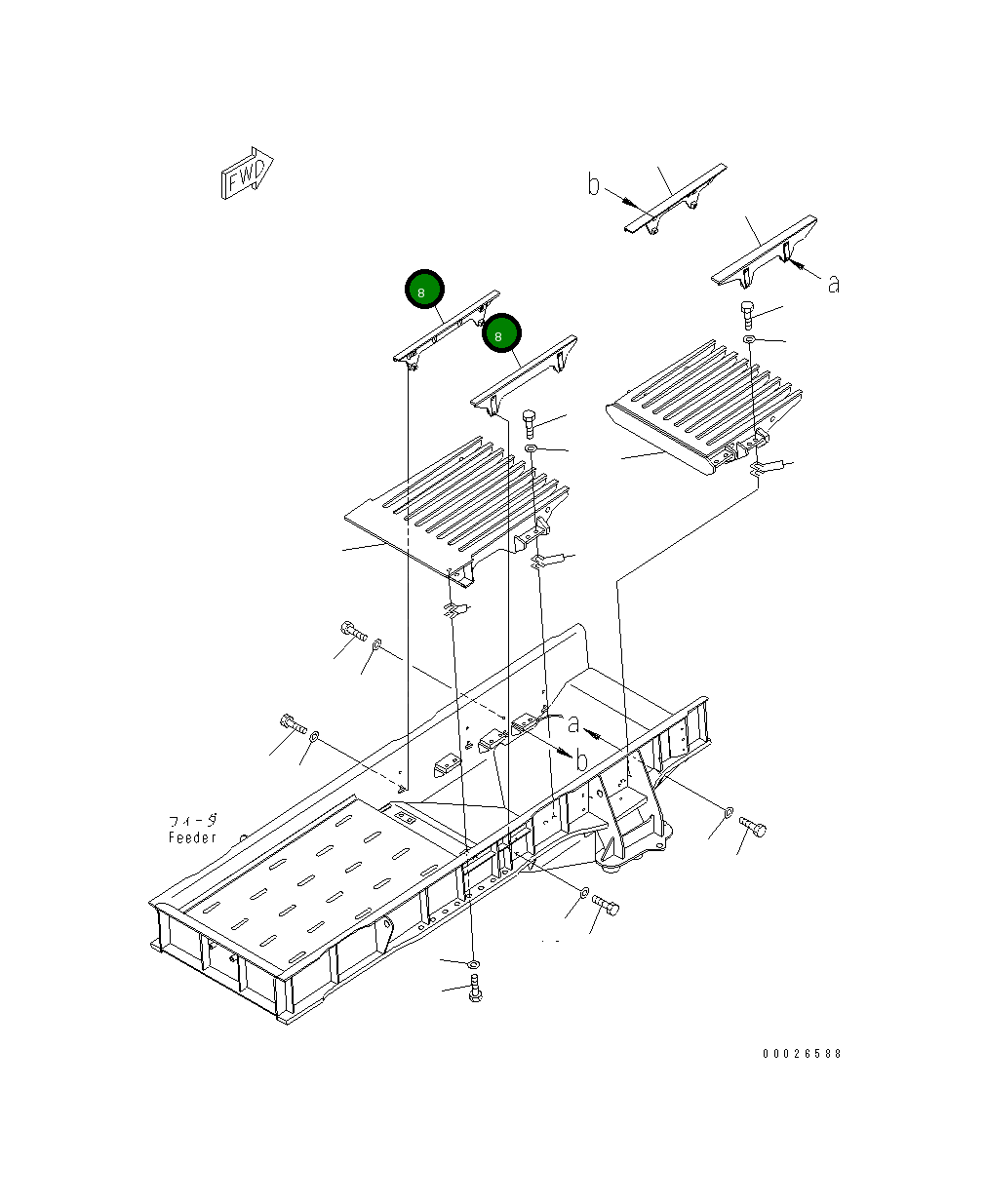 Крышка 8295-72-1440  Komatsu