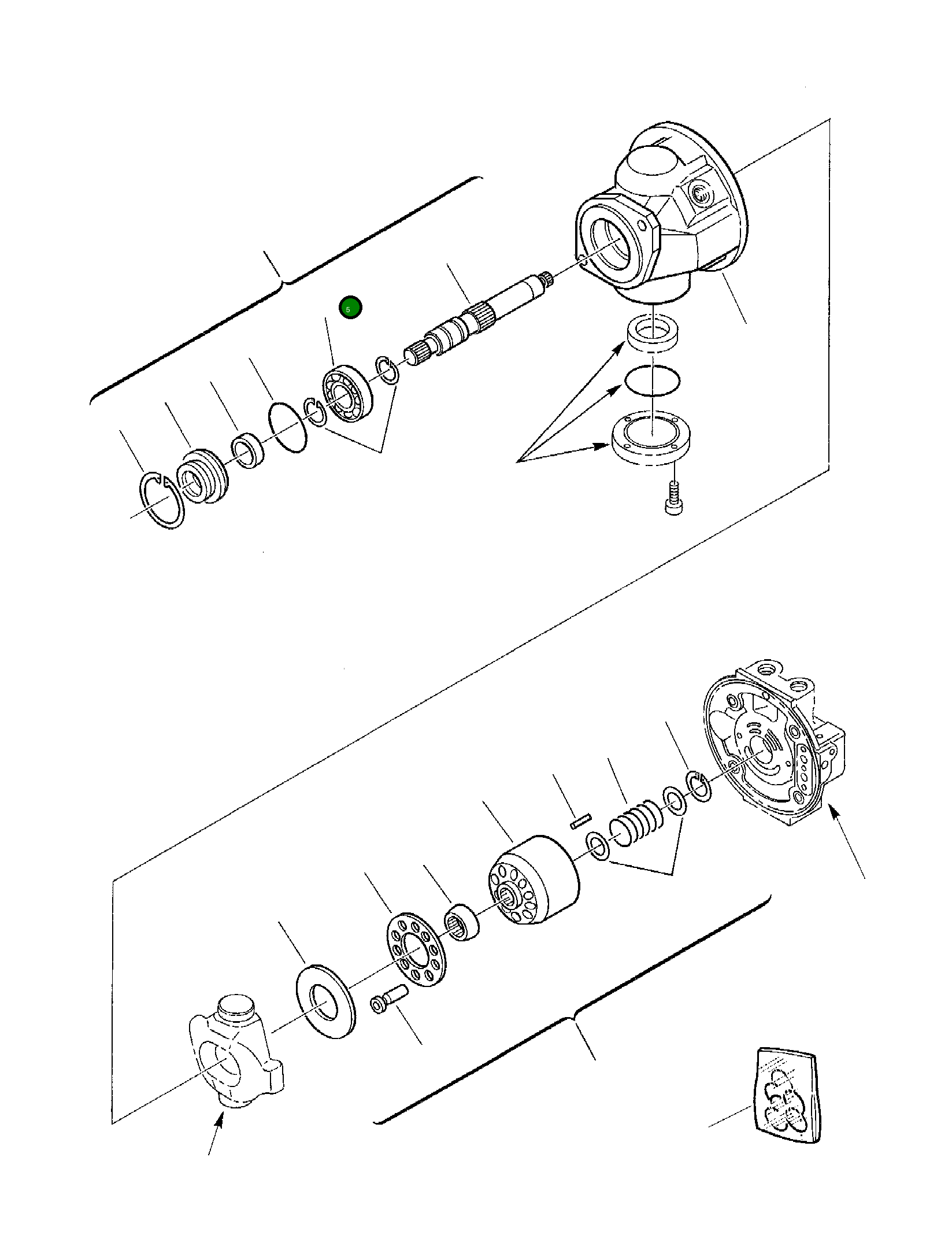Подшипник 840261002 Komatsu
