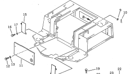 Крышка 361-54-15112 Komatsu