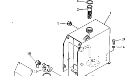 Бак 20M-60-31112 Komatsu