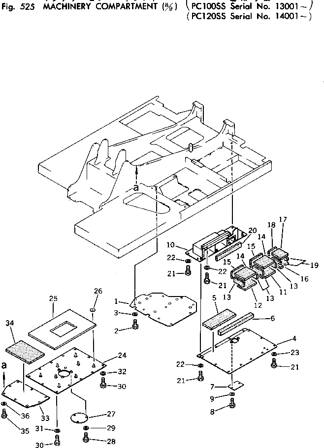 Крышка 203-54-88111 Komatsu