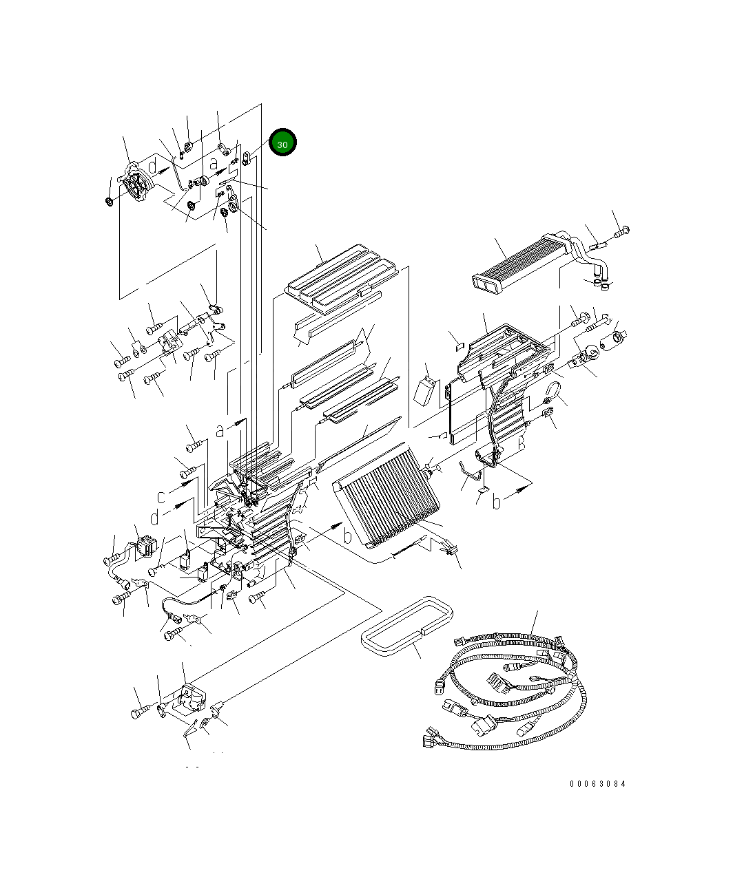 Рычаг AN51571-43880 Komatsu