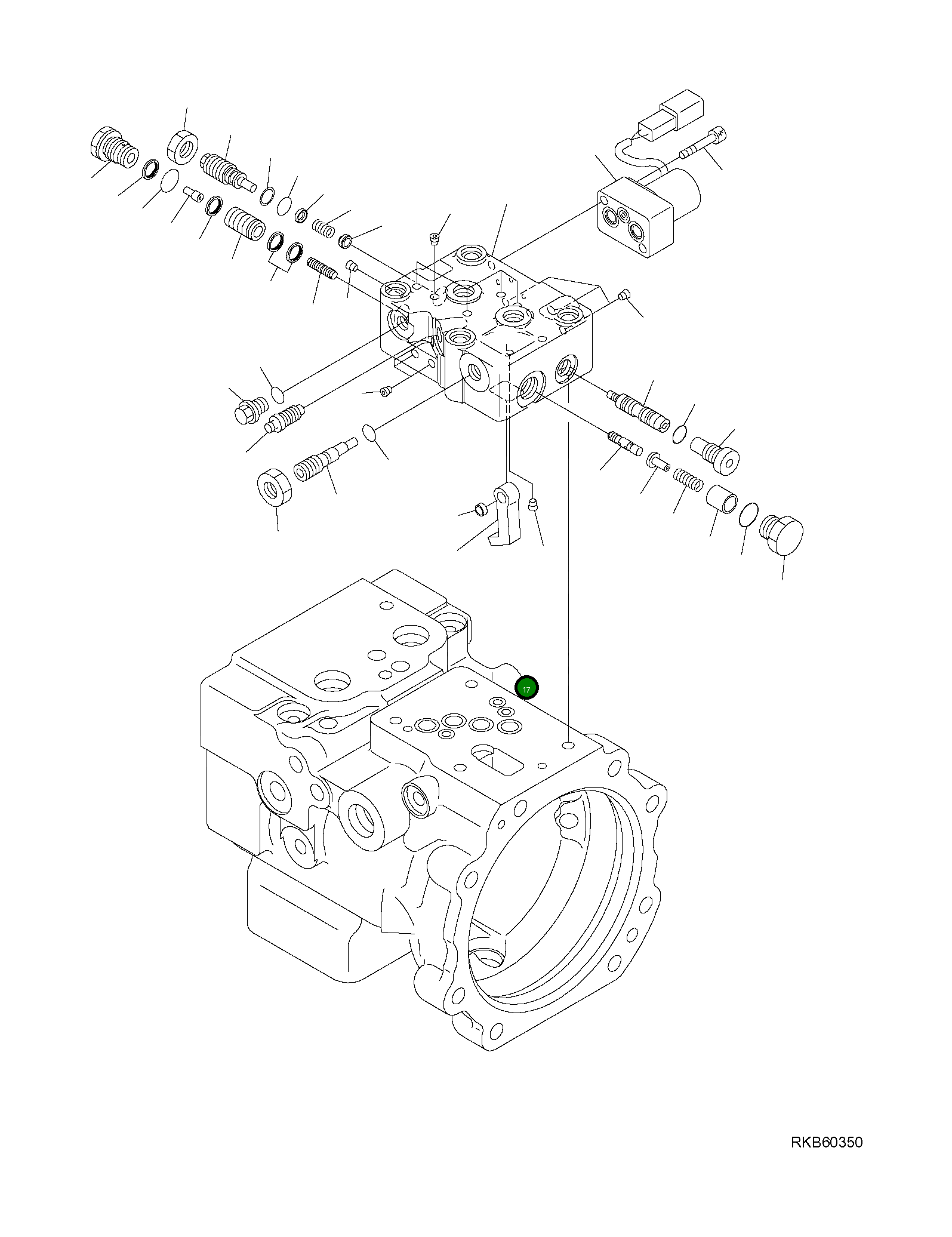 Рычаг 708-3T-15260 Komatsu