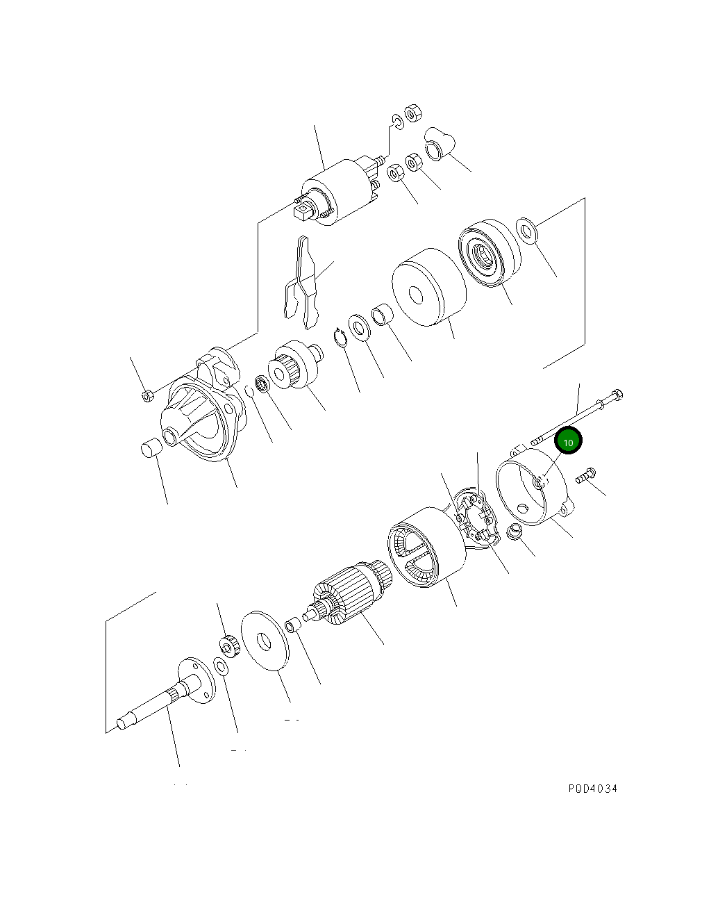 Подшипник YMX9491040990 Komatsu