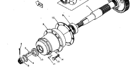Гайка 01510-34547 Komatsu