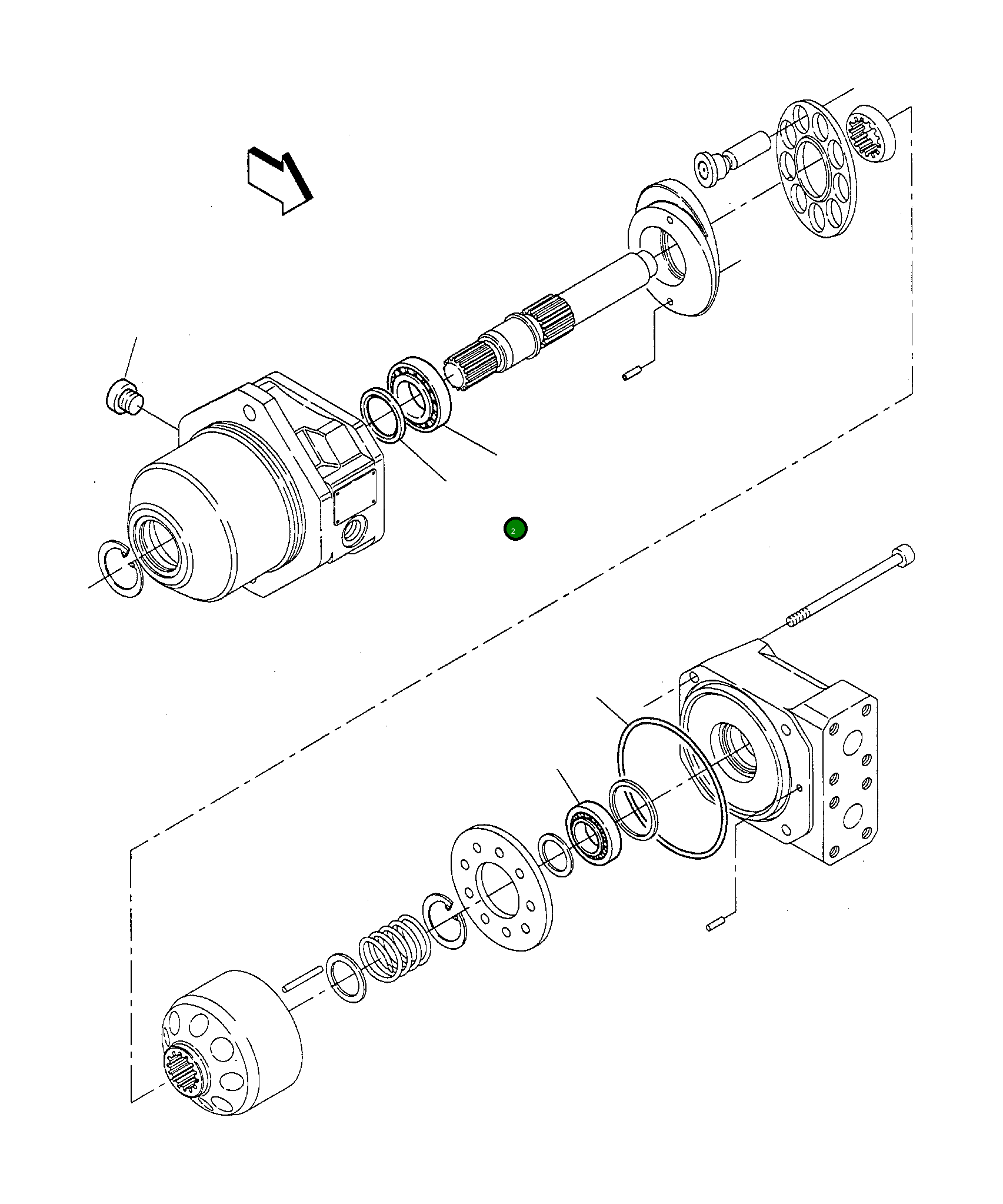 Подшипник 842310024 Komatsu